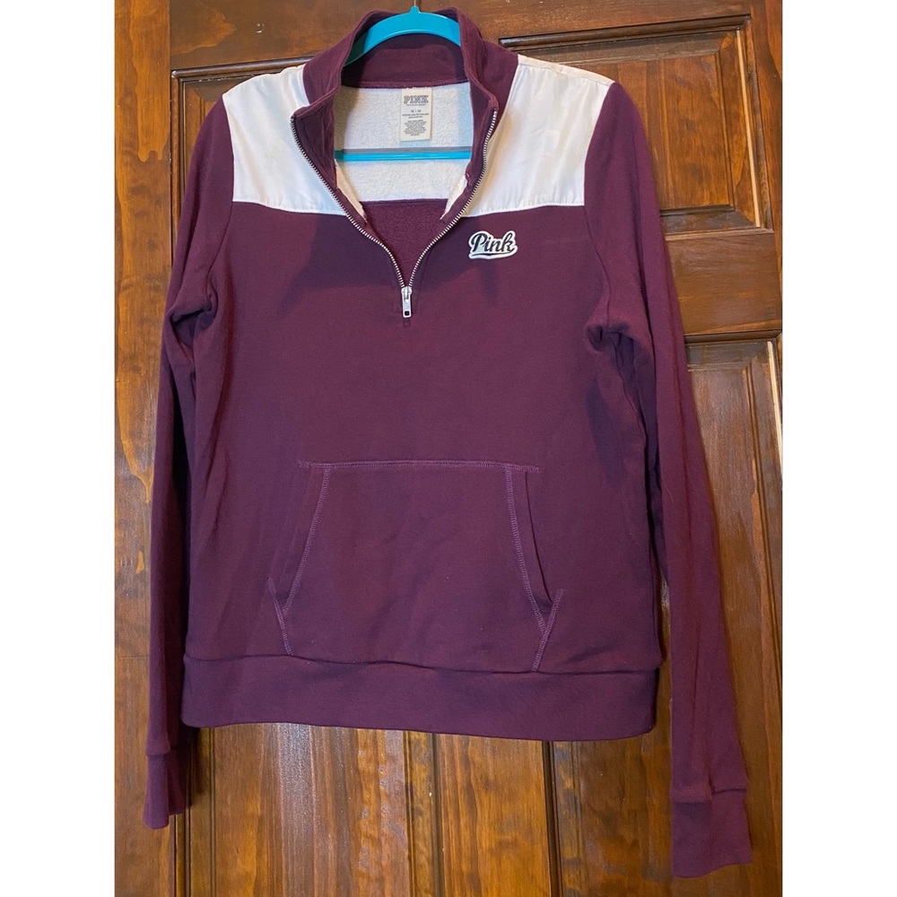 PINK Quarter-Zip Sweatshirt